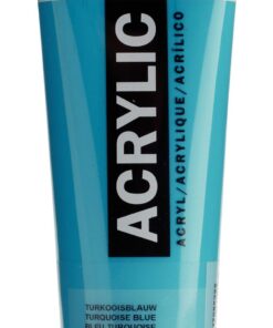 AAC 120ML BLEU TURQUOISE - ACRYLIQUE AMSTERDAM - GOUACHE