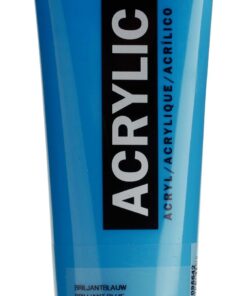 AAC 120ML BLEU BRILLANT - ACRYLIQUE AMSTERDAM - GOUACHE