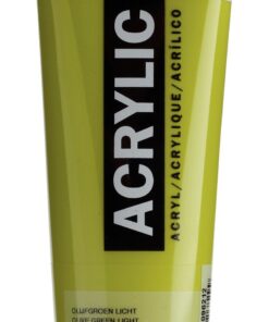 AAC 120ML VERT OLIVE CLAIR - ACRYLIQUE AMSTERDAM - GOUACHE