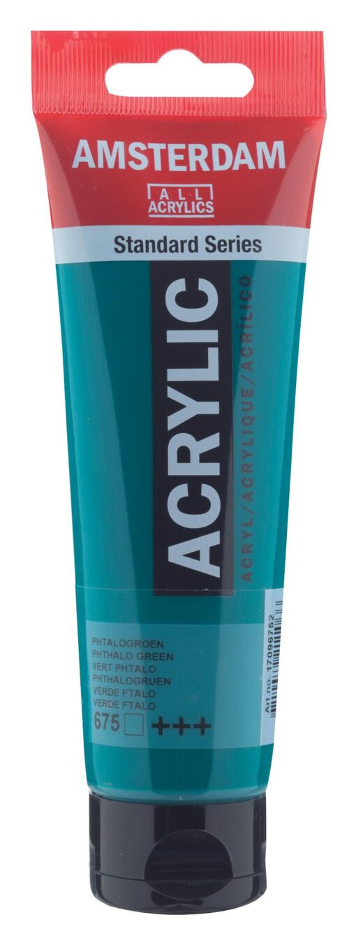 AAC 120ML VERT DE PHTALO - ACRYLIQUE AMSTERDAM - GOUACHE
