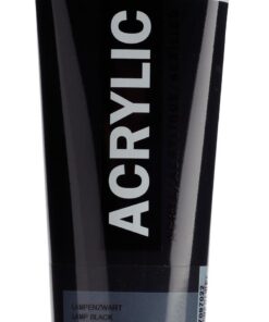 AAC 120ML NOIR DE BOUGIE - ACRYLIQUE AMSTERDAM - GOUACHE