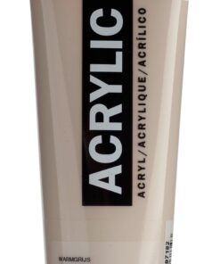AAC 120ML GRIS CHAUD - ACRYLIQUE AMSTERDAM - GOUACHE