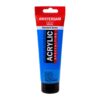 AAC 120ML BLEU METAL 834 GOUACHE ACRYLIQUE AMSTERDAM TALENS