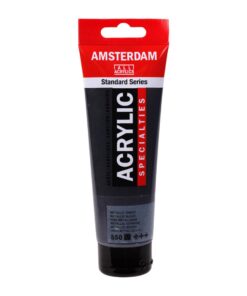 AAC 120ML NOIR METAL 850 GOUACHE ACRYLIQUE AMSTERDAM TALENS