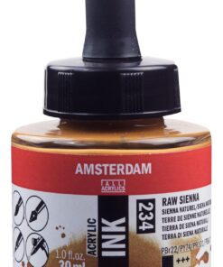 ENCRE ACRYL TERRE DE SIENNA NA 30ML AMSTERDAM ACRYLIQUE TERRE DE SIENNA NATURELLE