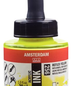 ENCRE ACRYL JAUNE REFLEX 30ML AMSTERDAM ACRYLIQUE