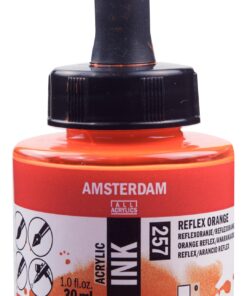ENCRE ACRYL ORANGE REFLEX 30ML AMSTERDAM ACRYLIQUE