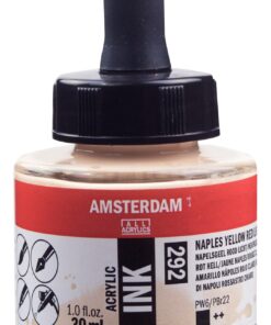 ENCRE ACRYL JAUNE NAPL ROUG CL 30ML AMSTERDAM ACRYLIQUE JAUNE NAPLES ROUGE CLAIR