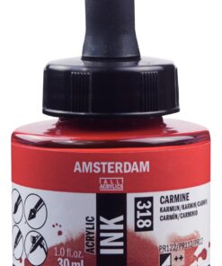 ENCRE ACRYL CARMIN 30ML AMSTERDAM ACRYLIQUE