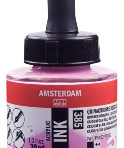 ENCRE ACRYL ROSE QUINACRI CLAI 30ML AMSTERDAM ACRYLIQUE ROSE QUINACRIDINE CLAIR