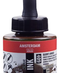 ENCRE ACRYL TERRE D'OMBRE BRUL 30ML AMSTERDAM ACRYLIQUE TERRE D'OMBRE BRULE