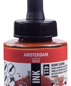 ENCRE ACRYL TERRE SIENNA BRULE 30ML AMSTERDAM ACRYLIQUE TERRE DE SIENNA BRULE