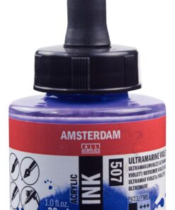 ENCRE ACRYL OUTREMER VIOLET 30ML AMSTERDAM ACRYLIQUE OUTREMER VIOLE