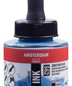 ENCRE ACRYL BLEU GRISATRE 30ML AMSTERDAM ACRYLIQUE
