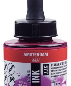 ENCRE ACRYL VIOLET ROUG PERM C 30ML AMSTERDAM ACRYLIQUE VIOLET ROUGE PERM CLAIR