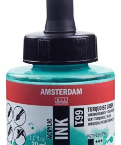 ENCRE ACRYL VERT TURQUOISE 30ML AMSTERDAM ACRYLIQUE