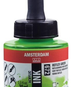 ENCRE ACRYL VERT REFLEX 30ML AMSTERDAM ACRYLIQUE