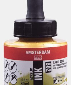 ENCRE ACRYL OR CLAIR 30ML AMSTERDAM ACRYLIQUE
