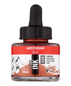 ENCRE ACRYL CUIVRE 30ML AMSTERDAM ACRYLIQUE