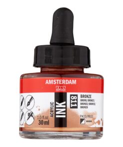 ENCRE ACRYL BRONZE 30ML AMSTERDAM ACRYLIQUE