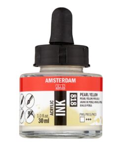 ENCRE ACRYL JAUNE DE PERLE 30ML AMSTERDAM ACRYLIQUE