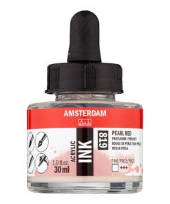 ENCRE ACRYL ROUGE DE PERLE 30ML AMSTERDAM ACRYLIQUE