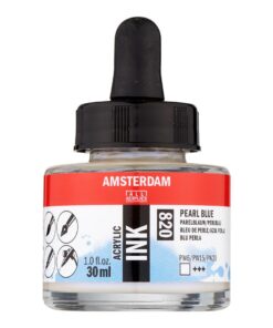 ENCRE ACRYL BLEU DE PERLE 30ML AMSTERDAM ACRYLIQUE