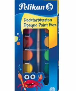 PELIKAN GOUACHE 12 PAST F355 BOX PEINTURE OPAQUE QUALITE
