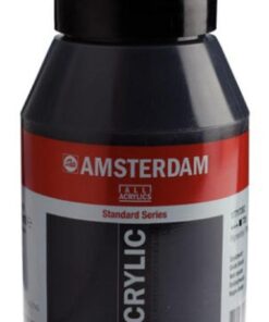 AMSTERDAM ACRYL 1000ML NOIR OXYDE