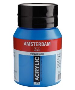 AMSTERDAM ACRYL 500ML CYAN PRIMAIRE