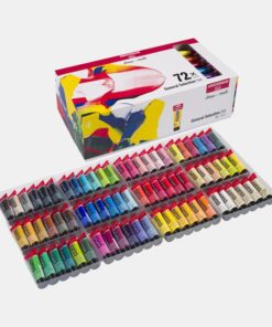 AMSTERDAM ACRYL SET 72 X 20ML GOUACHE ACRYLIQUE TALENS