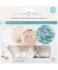 BUTTON PRESS - 18 BOUTONS 58 MM - BADGES PINS POUR BUTTON PRESS