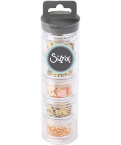 ARTEMIO SEQUINS ET PERLES OR SIZZIX