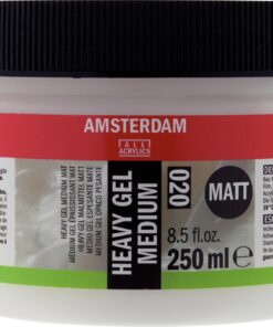 GEL MEDIUM EPAIS MAT 250ML AMSTERDAM