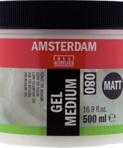 GEL MEDIUM MATT 080 500ML AMSTERDAM