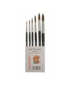 SET 6 PINCEAUX 2-4-6-8-10-12