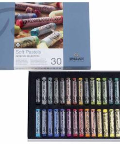 PASTELS SOFT REMBRANDT PAR 30 TENDRE POUVOIR COLORANT TRES ELEVE - TONS BRILLANTS
