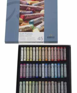 PASTELS SOFT REMBRANDT PAR 45 TENDRE POUVOIR COLORANT TRES ELEVE - TONS BRILLANTS