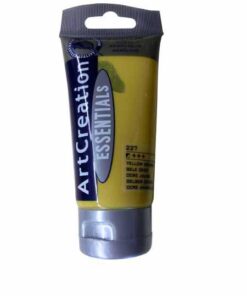 PEINTURE 75ML OCRE JAUNE - GOUACHE - ACRYLIQUE ART CREATION