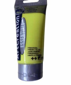 PEINTURE 75ML JAUNE PRIMAIRE - GOUACHE - ACRYLIQUE ART CREATION