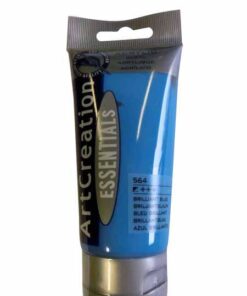 PEINTURE 75ML BLEU BRILLANT - GOUACHE - ACRYLIQUE ART CREATION