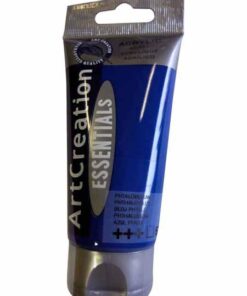 PEINTURE 75ML BLEU PHTALO - GOUACHE - ACRYLIQUE ART CREATION