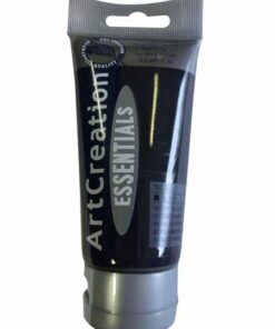 PEINTURE 75ML NOIR D'IVOIRE - GOUACHE - ACRYLIQUE ART CREATION