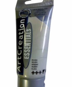 PEINTURE 75ML ARGENT - GOUACHE - ACRYLIQUE ART CREATION