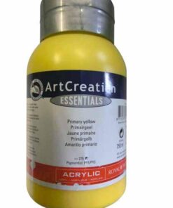 TALENS ACRYLIQUE 750ML JAUNE PRIMAIRE - GOUACHE ACRYLIQUE