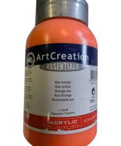 TALENS ACRYLIQUE 750ML ORANGE GOUACHE ACRYLIQUE