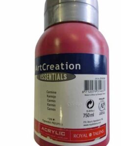 TALENS ACRYLIQUE 750ML CARMIN GOUACHE ACRYLIQUE