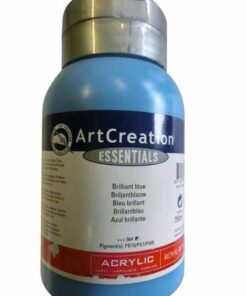 TALENS ACRYLIQUE 750ML BLEU GOUACHE ACRYLIQUE