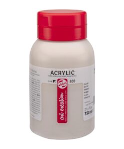 TALENS ACRYLIQUE 750ML ARGENT GOUACHE