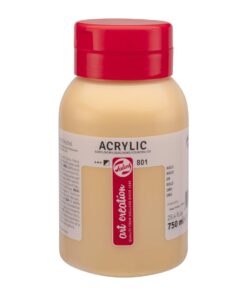TALENS ACRYLIQUE 750ML OR GOUACHE